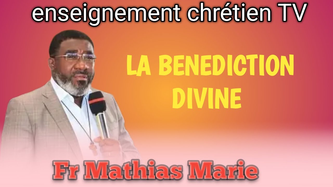Le bénédiction divine. Fr Mathias Marie 🔥❤️🔥