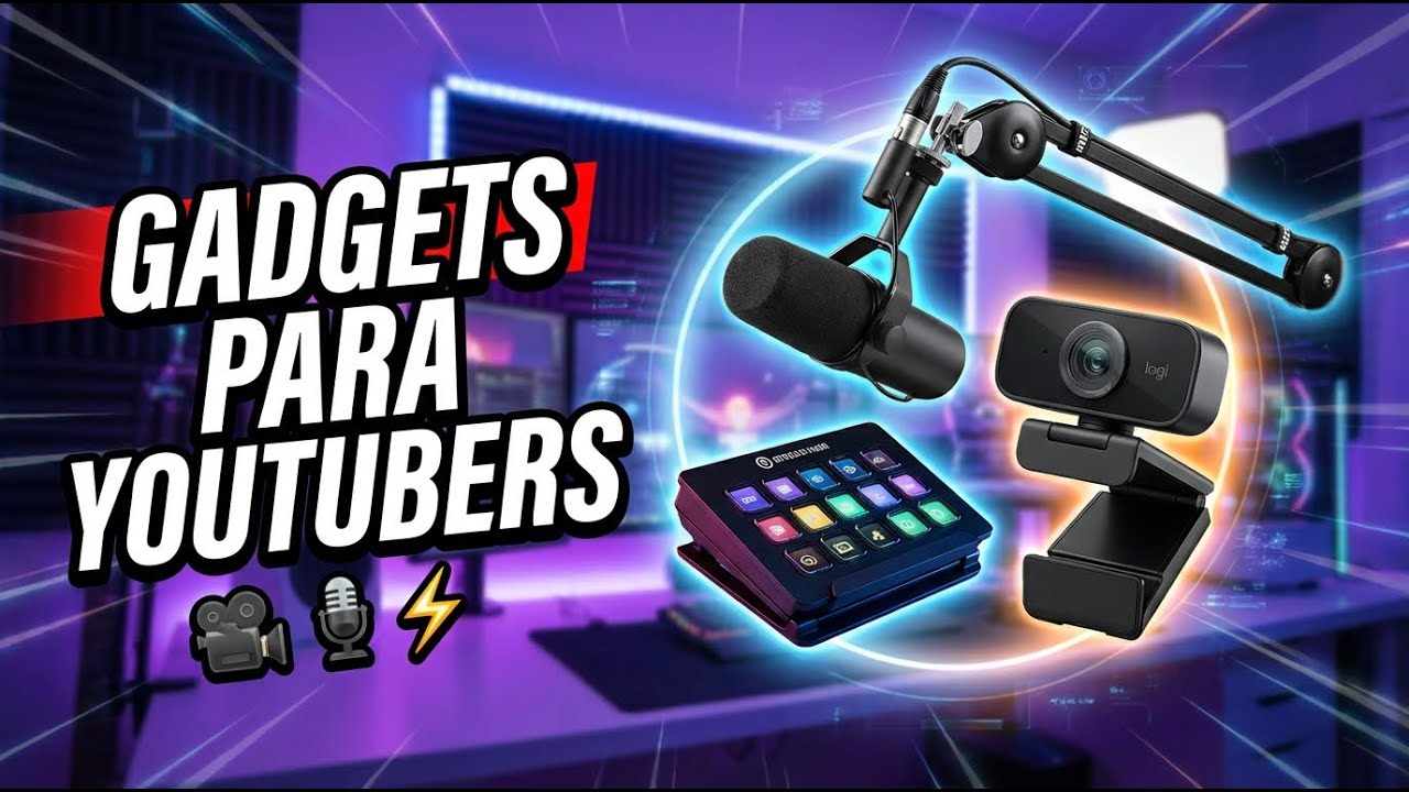 Mejores Gadgets para YouTubers en 2026 ✅ Calidad-Precio (Amazon)