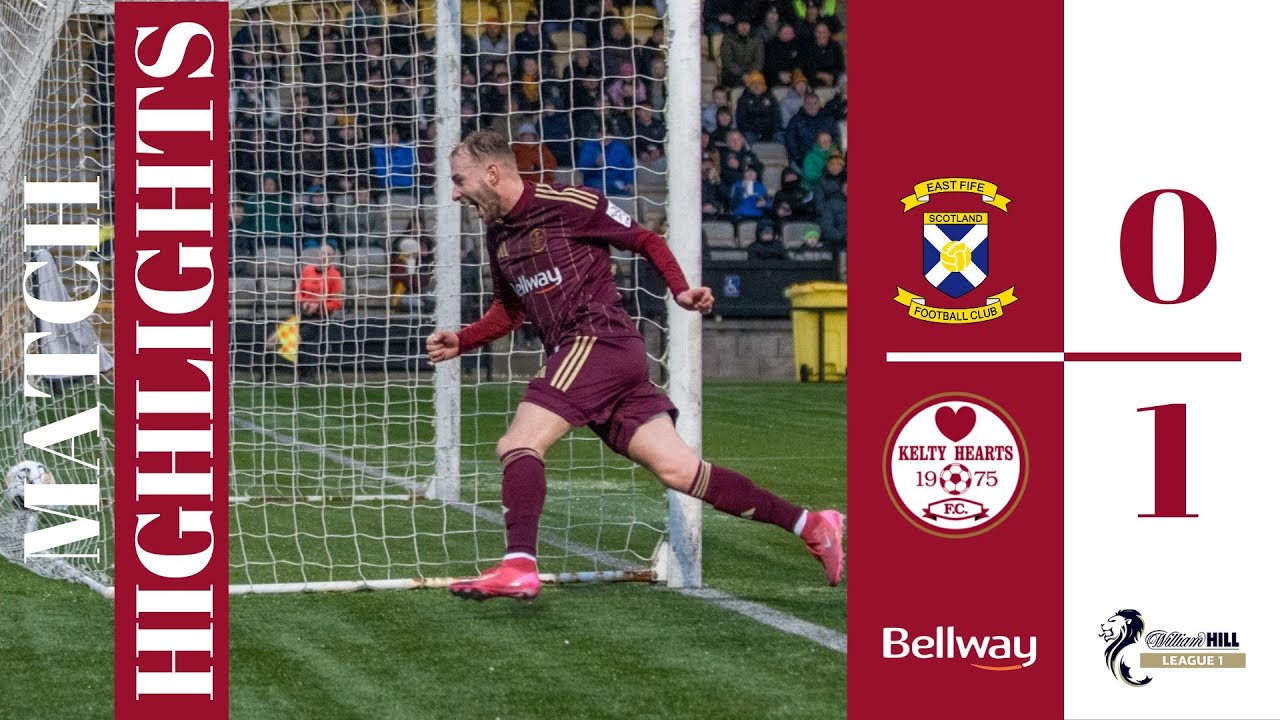 East Fife v Kelty Hearts - 27/12/2025