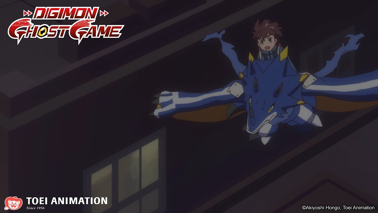 Kausgammamon spicca il volo! | Digimon Ghost Game