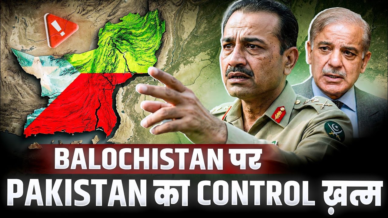 Balochistan पर Pakistan का control ख़त्म||