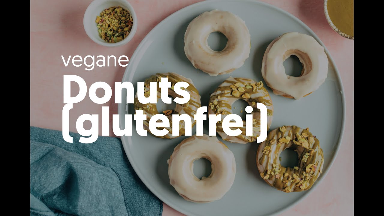 Vegane Donuts glutenfrei