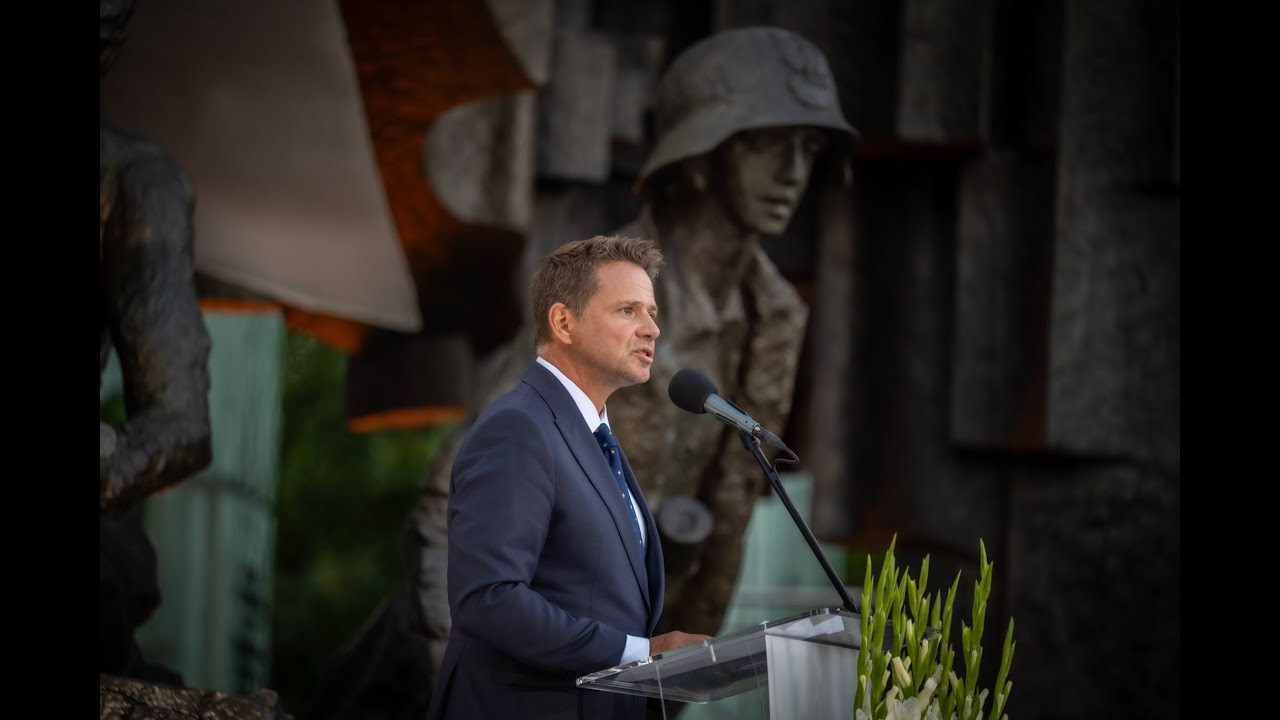 Rafał Trzaskowski: Pl. Krasińskich. 81. rocznica Powstania Warszawskiego