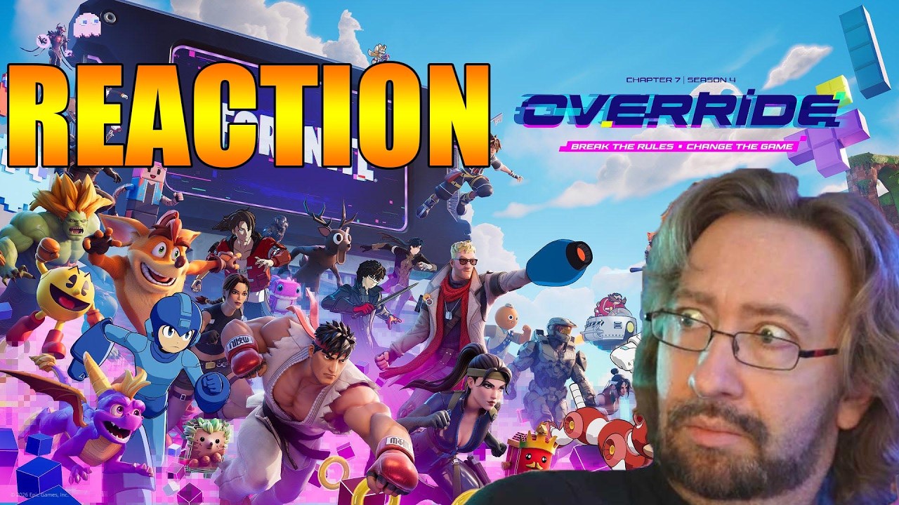 Maximilian Dood Reacts: Fortnite Override