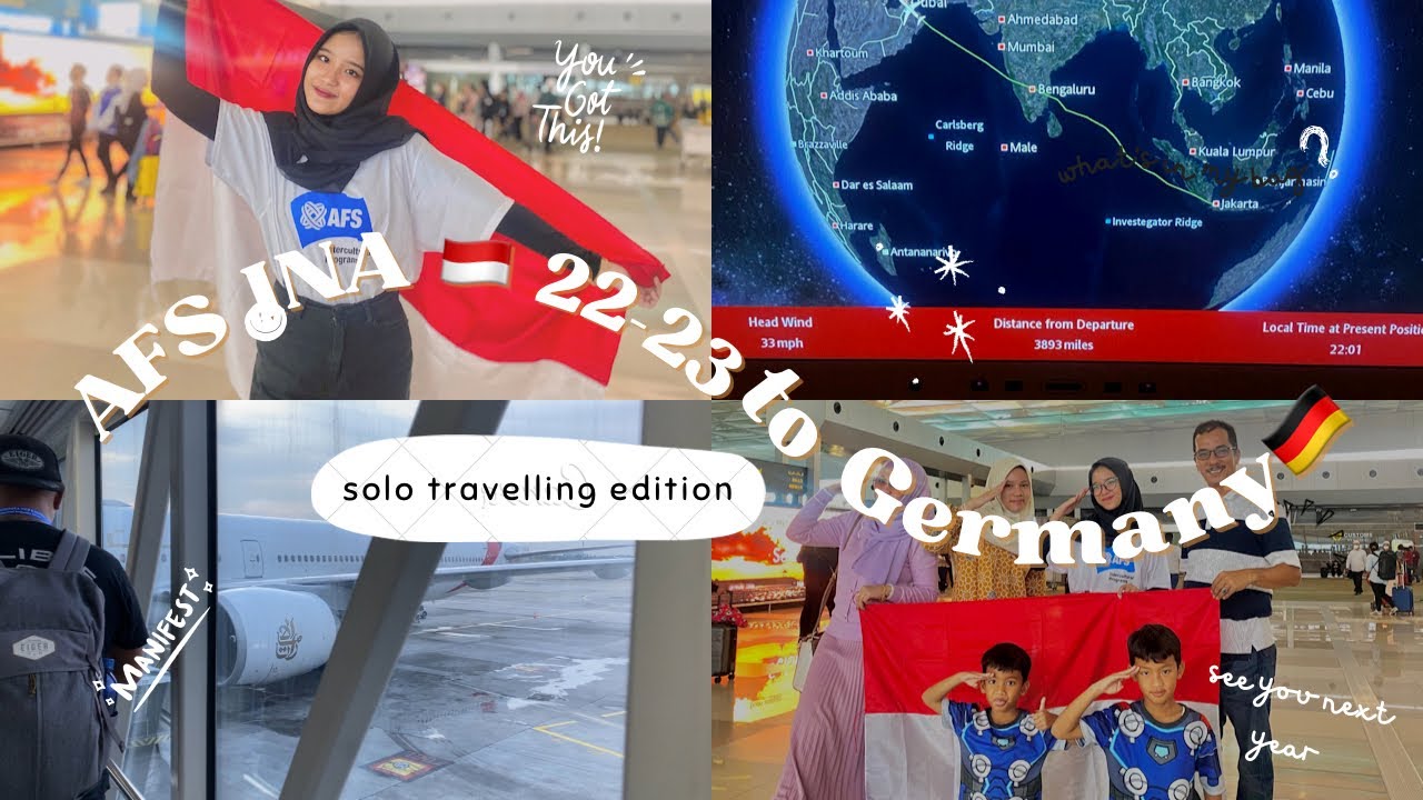 Student Exchange Departure| AFS INDONESIA 🇮🇩 to GERMANY 🇩🇪 | YP 22-23 (Binaantarbudaya)