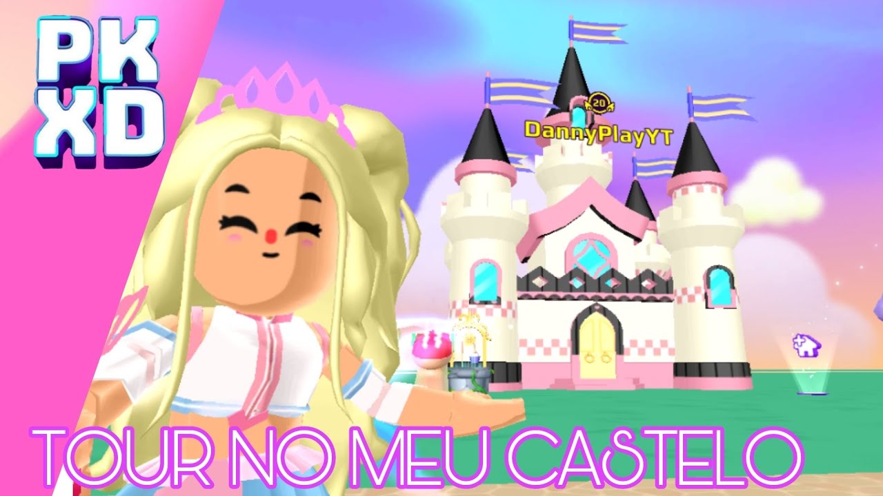 PK XD _ TOUR NO MEU CASTELO CONTO DE FADAS.💖✨#pkxd #pkxduniverse