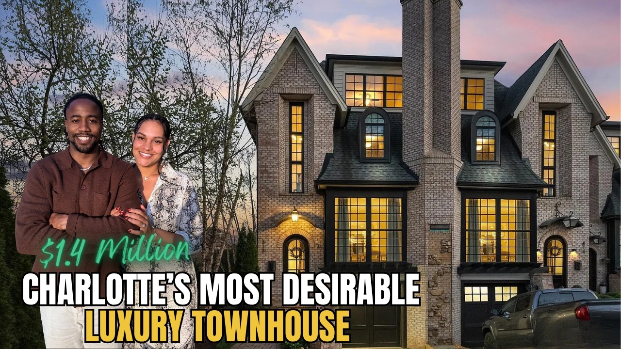 Inside Charlotte's Most Desirable Townhouse in Dilworth Neighborhood | House Tour