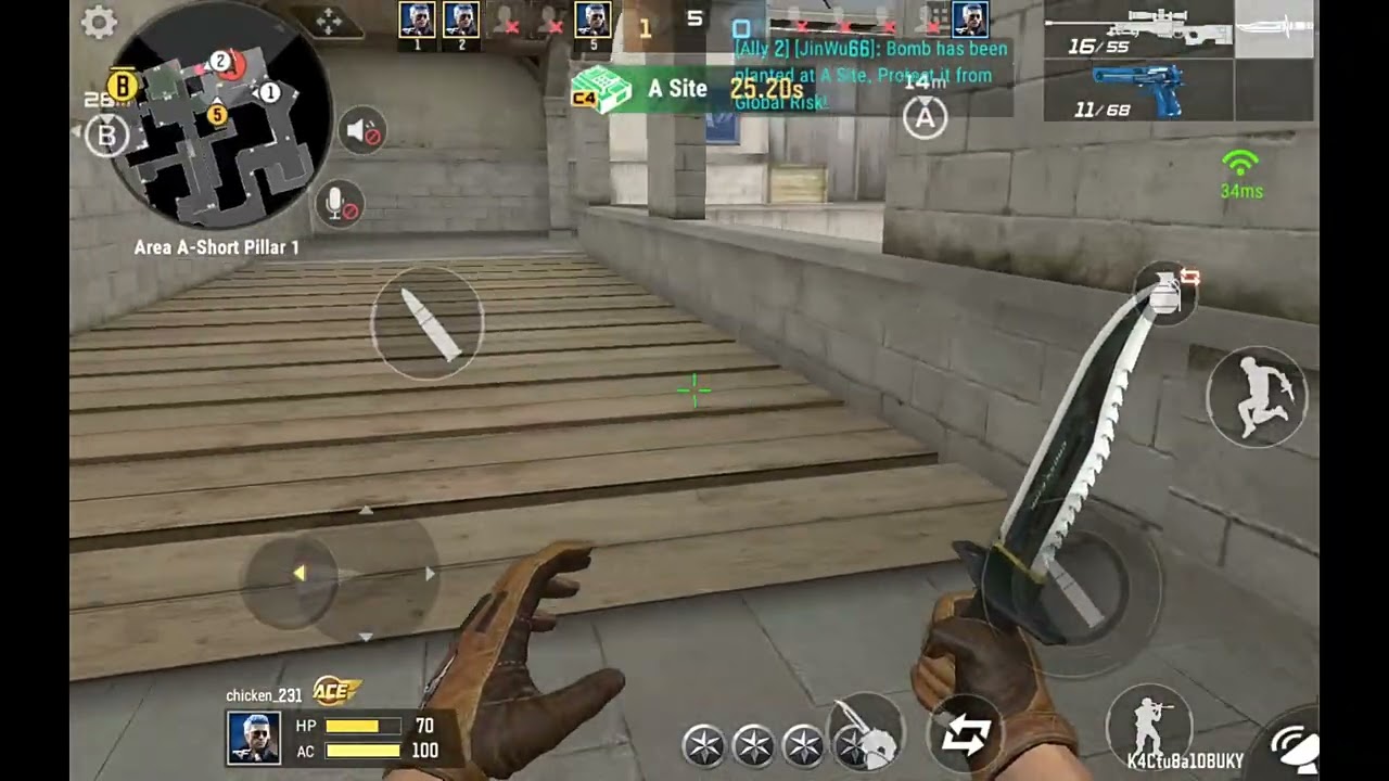 V51: CROSSFIRE LEGENDS GAMEPLAY (9KILLS-O DEATHS and SWEEP, PURE LUCK AND PURE WHIFFS XD) #14