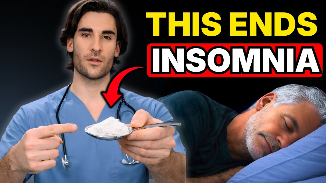 ONE TABLESPOON Before BED and You Fall ASLEEP in SECONDS