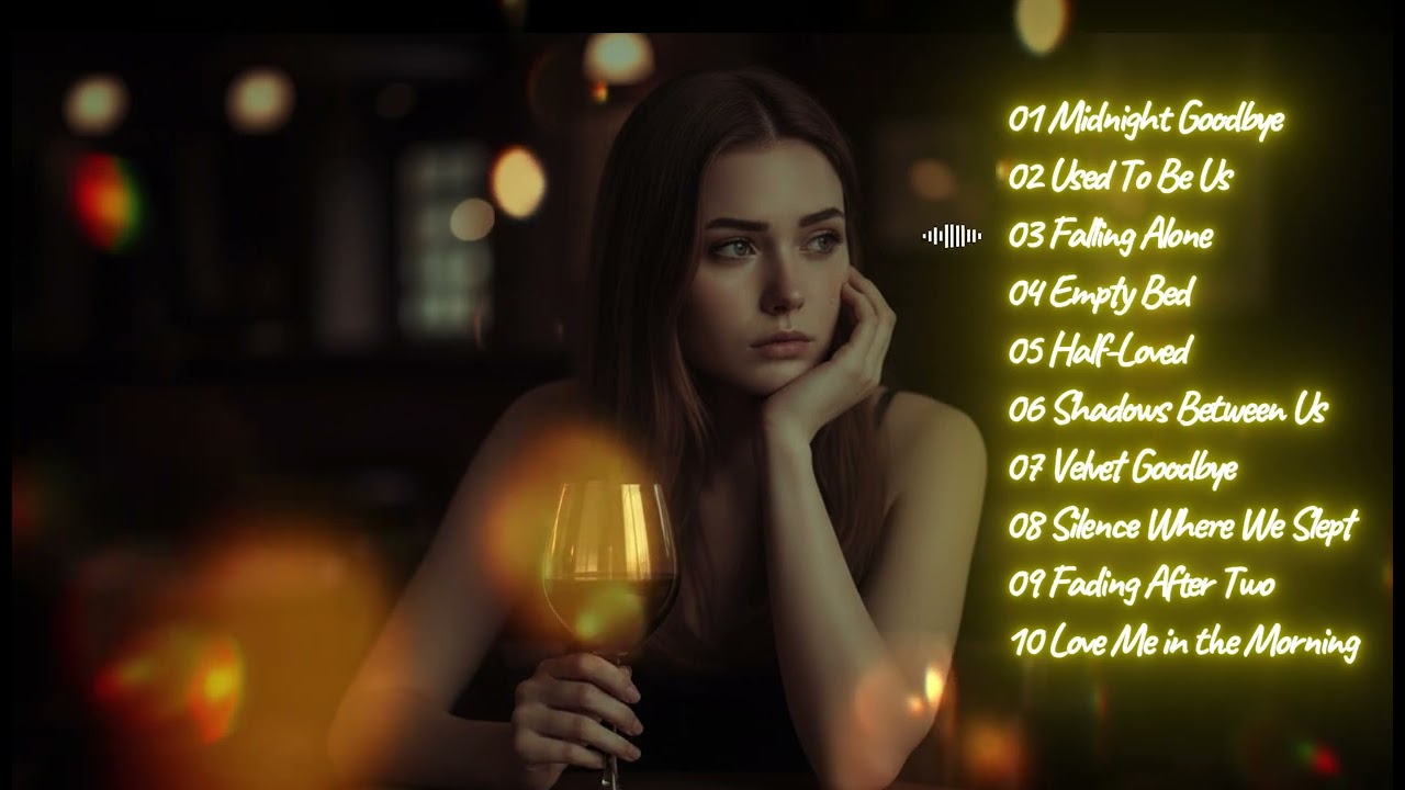 Midnight Goodbyes 🍷 Sad songs for when you’re still waiting for them to call at 2 AM