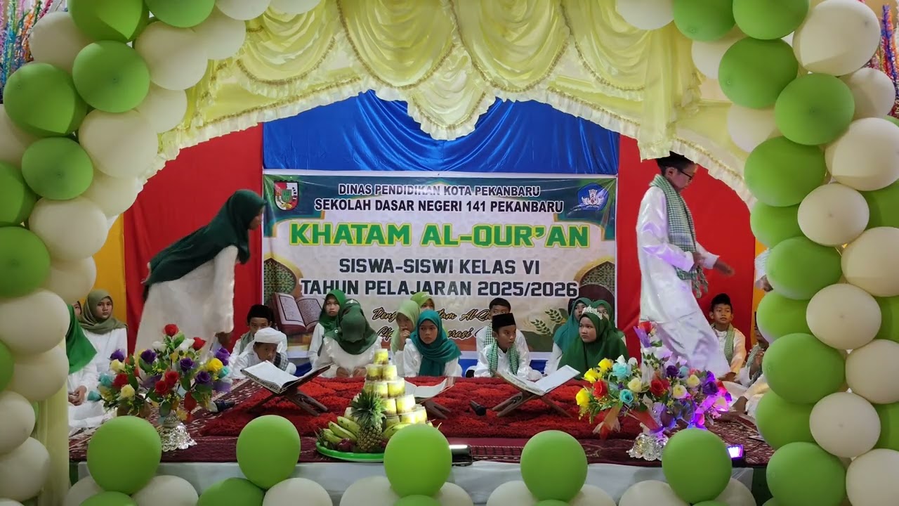 Khatam Al Qur'an dan muhasabah SD Negeri 141 Pekanbaru 