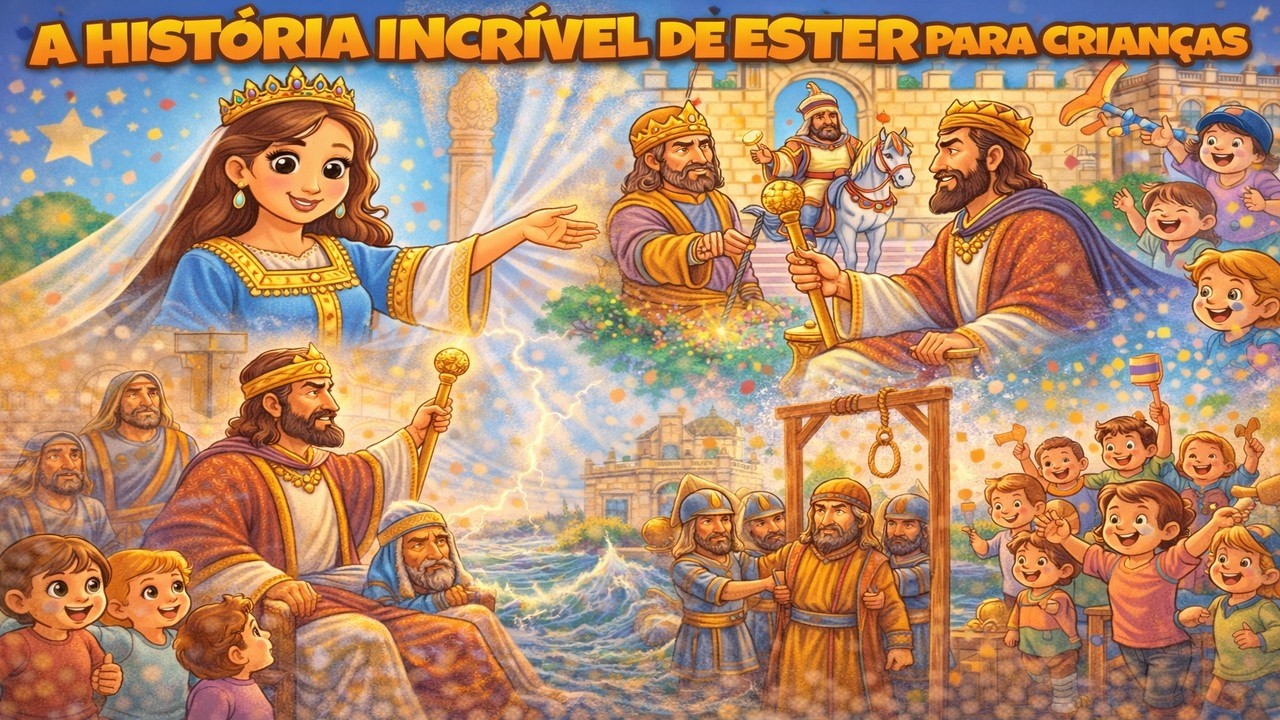 A HISTÓRIA INCRÍVEL DE ESTER PARA CRIANÇAS...