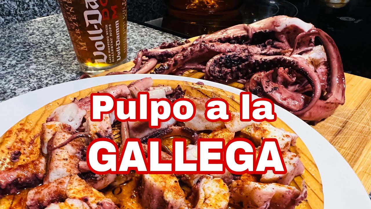 COMO COCER PULPO, REJO GRANDE, POTA, RAPIDO FACIL, SENCILLO, SOLO UN INGREDIENTE, PULPO A LA GALLEGA