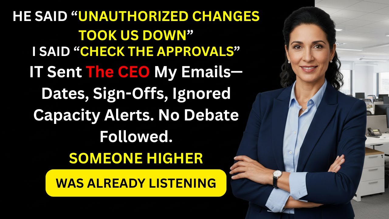 They Blamed Me for the System Failure — IT Sent the CEO My Written Warnings