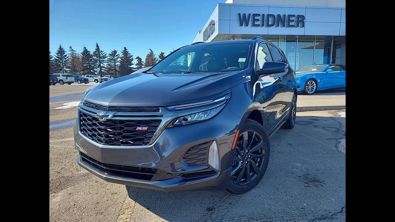 2023 Chevrolet Equinox RS / AWD / SUV / Iron Grey Metallic - 22N079