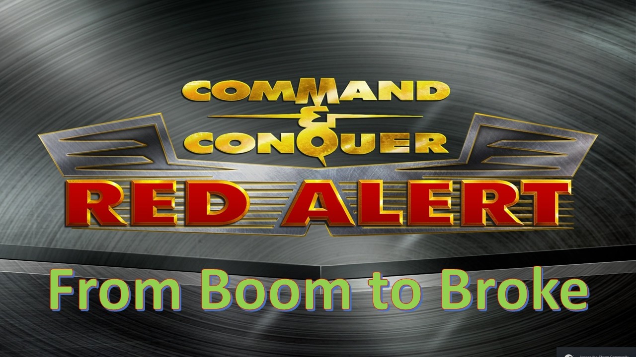 Command and Conquer Red Alert Remastered 2v2 (От процветания до полного разорения за считанные ми...