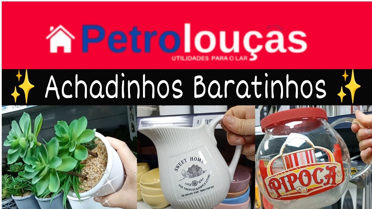 ✅ACHADINHOS PARA O LAR NA LOJA PETRO LOUÇAS/ VIGÁRIO GERAL PRAÇA 2 #tour #achadinhos #achados
