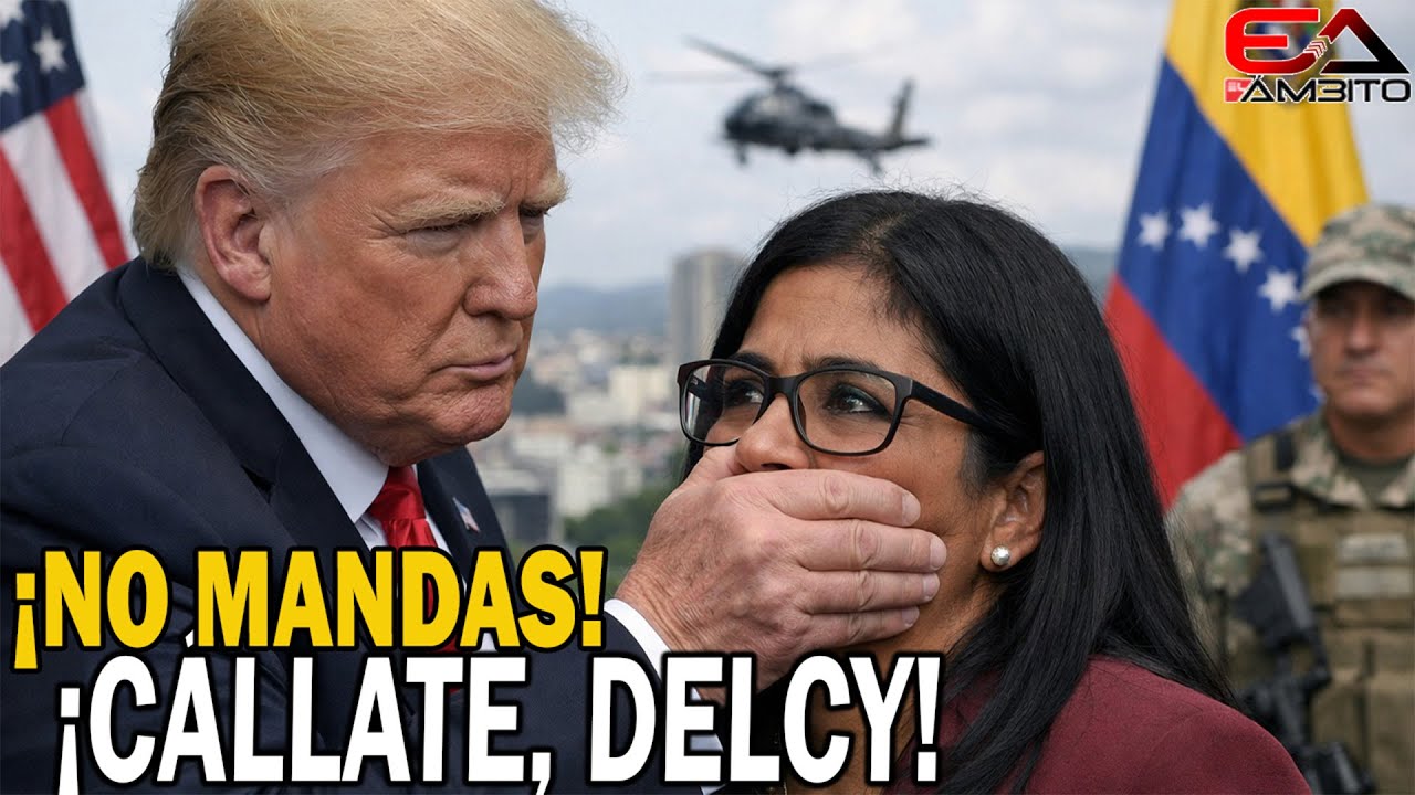 🔴 TRUMP LE CERRÓ LA BOCA A DELCY, NUEVA ORDEN GRINGA EN VENEZUELA