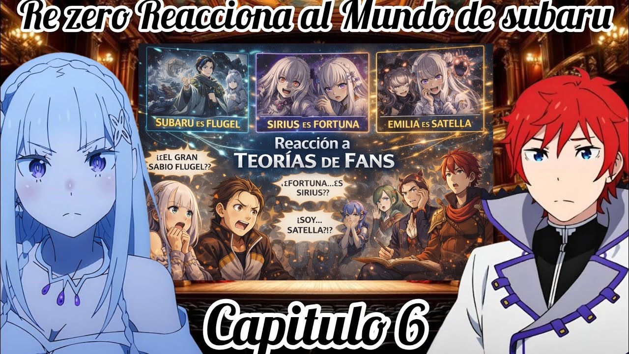 Re Zero: Reacciona a la teorías de los fans del mundo de subaru {Capitulo 6}