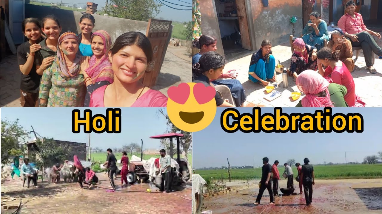 04-03-26 ||😍 Holi Celebration vlog || BhaRti 