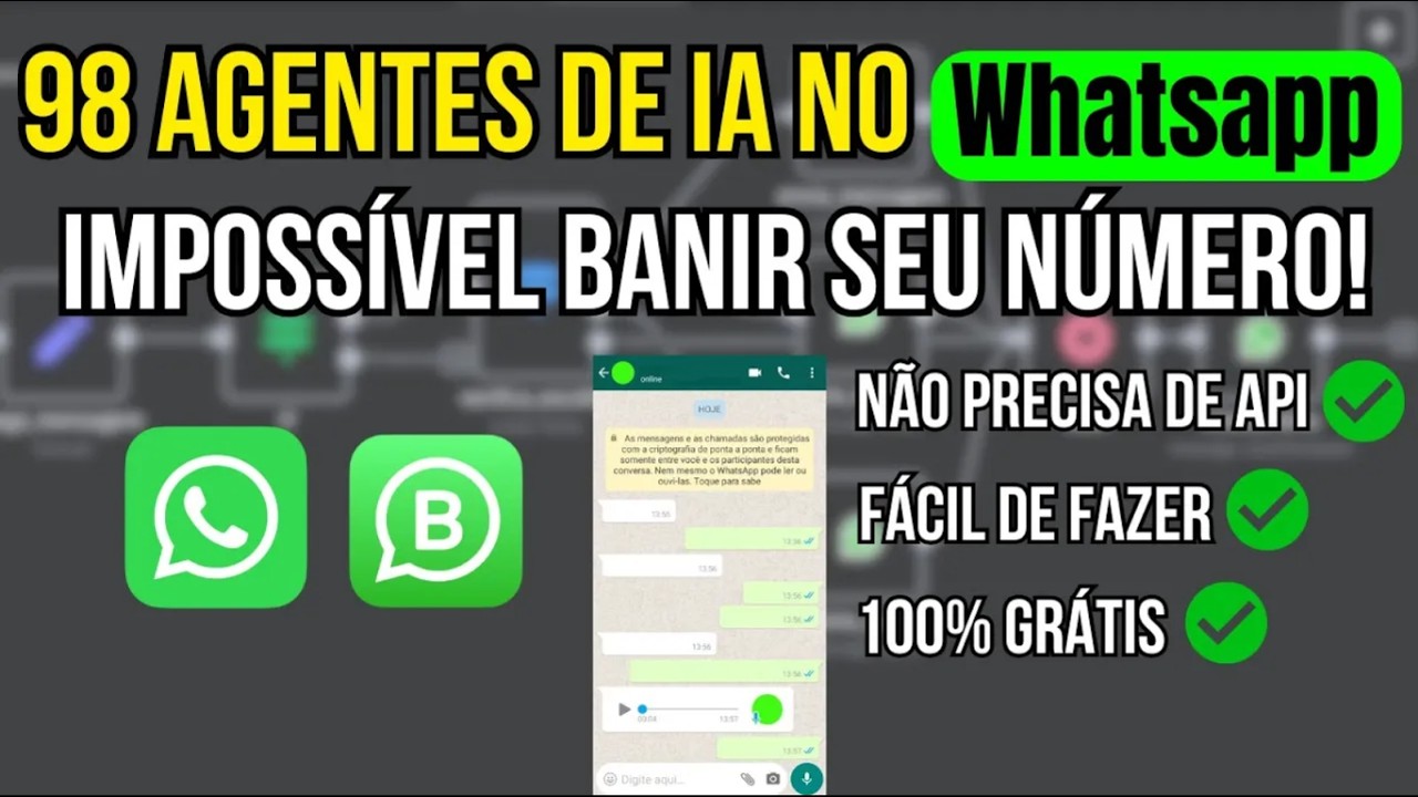 ADEUS AGENTES DE IA N8N! Essa nova ferramenta do google faz TUDO no WhatsApp (Grátis)