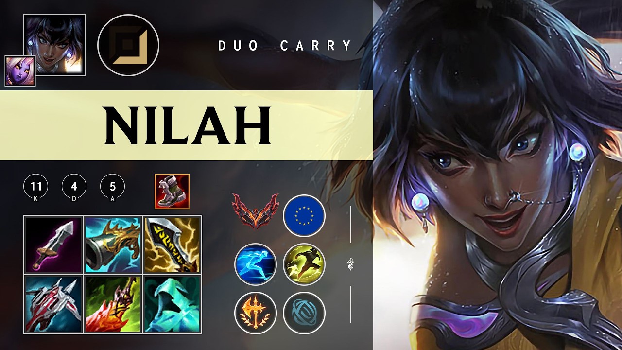 Nilah ADC vs Caitlyn - EUW Grandmaster Patch 26.05
