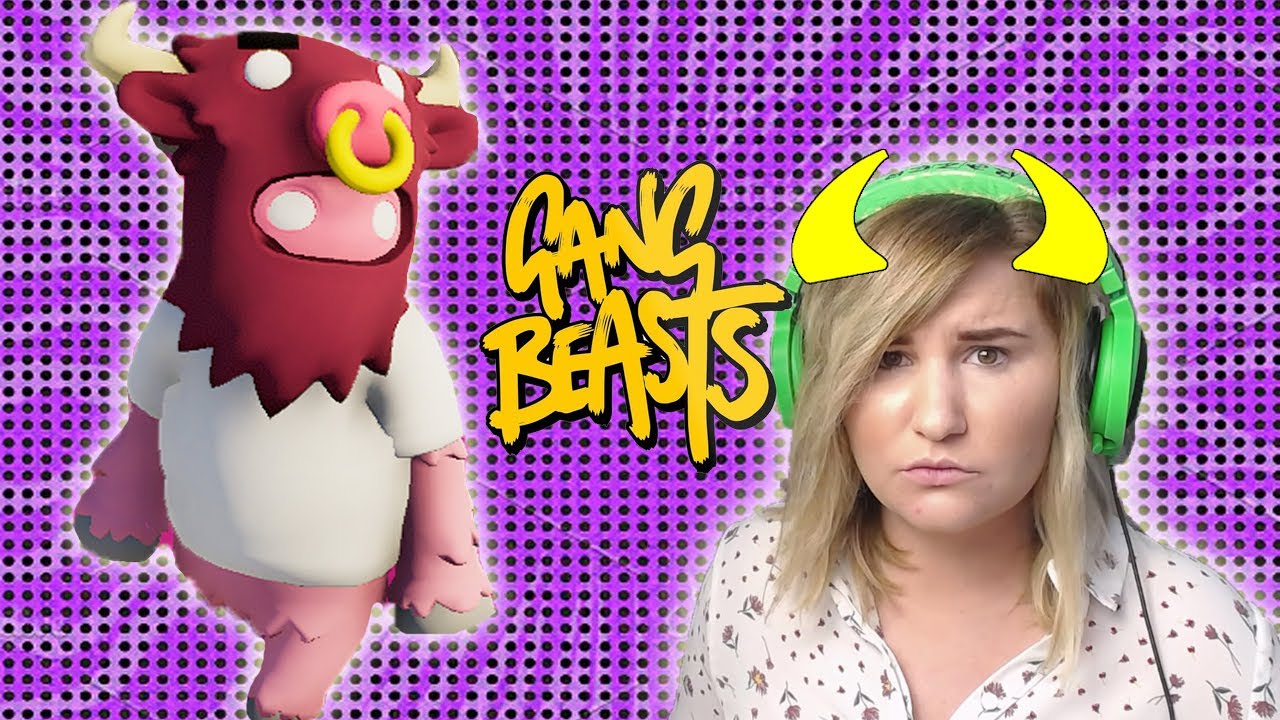 TURNING INTO THE PINK BEAST! |  Little Kelly | Gang Beasts