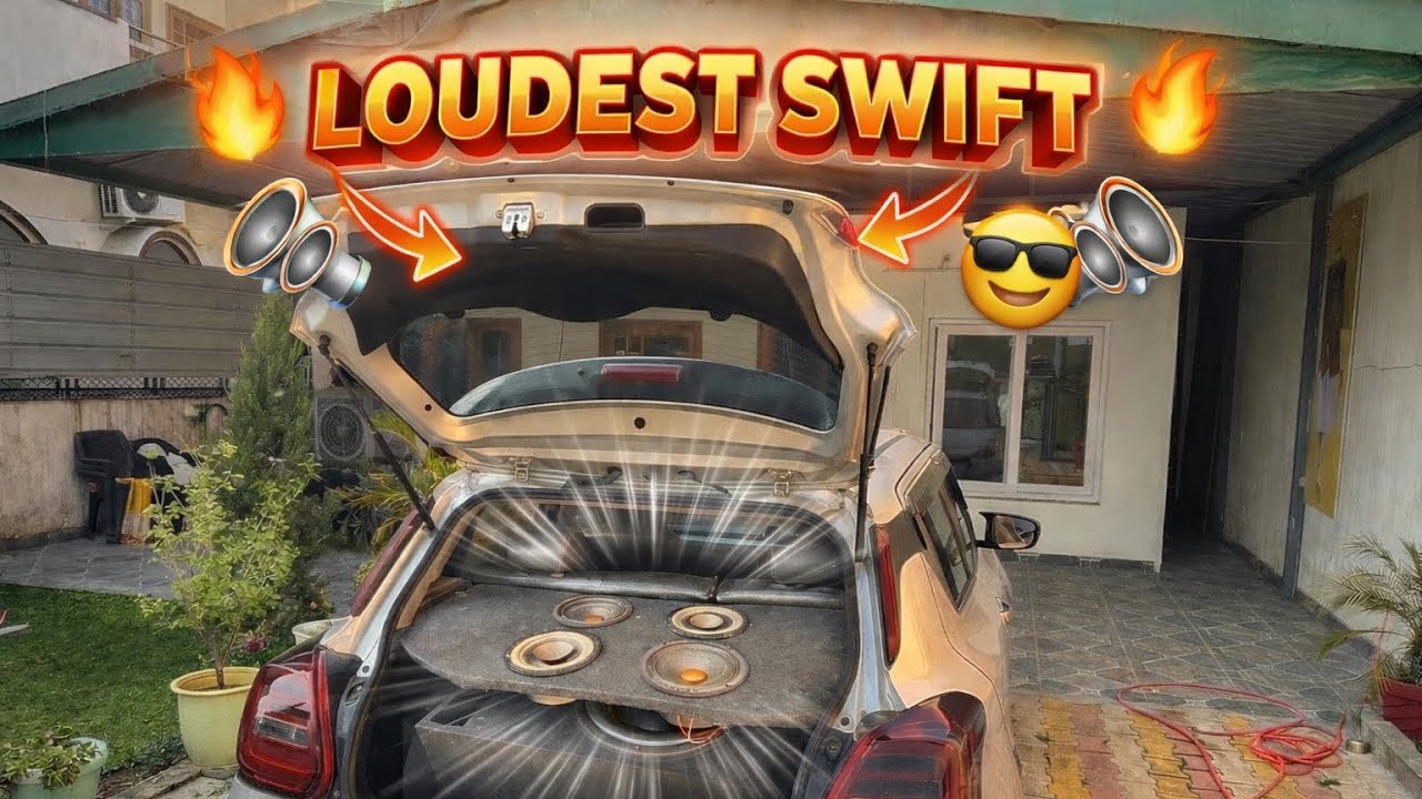 🔥 Loudest Swift Car Ever! | Insane Exhaust Sound 🔊🚗