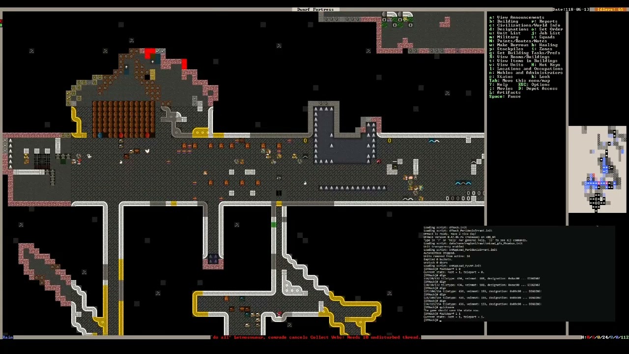 Dwarf Fortress Explained Poorly (Part 2: DFHack and Menus, oh yeesh where to start...)