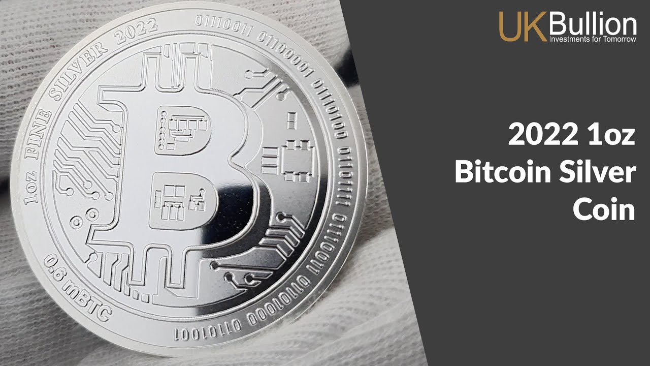 2022 1oz Bitcoin Silver Coin