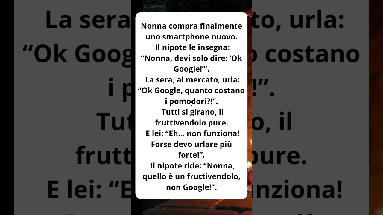 Nonna contro la tecnologia 🤣 Quando Google non &egrave; il fruttivendolo 😂📱