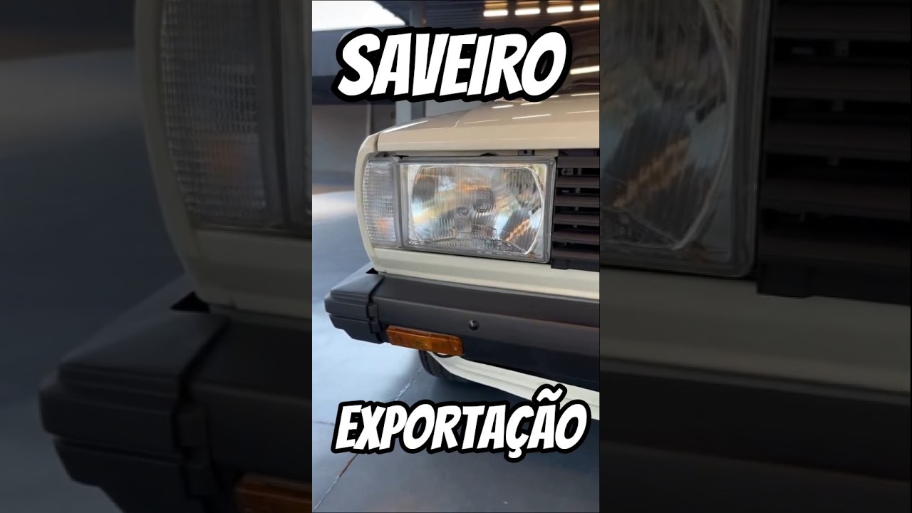 Rar&iacute;ssima Saveiro 1984 vers&atilde;o exporta&ccedil;&atilde;o, com apenas 33.000 km #saveiro #volkswagen #oldcars