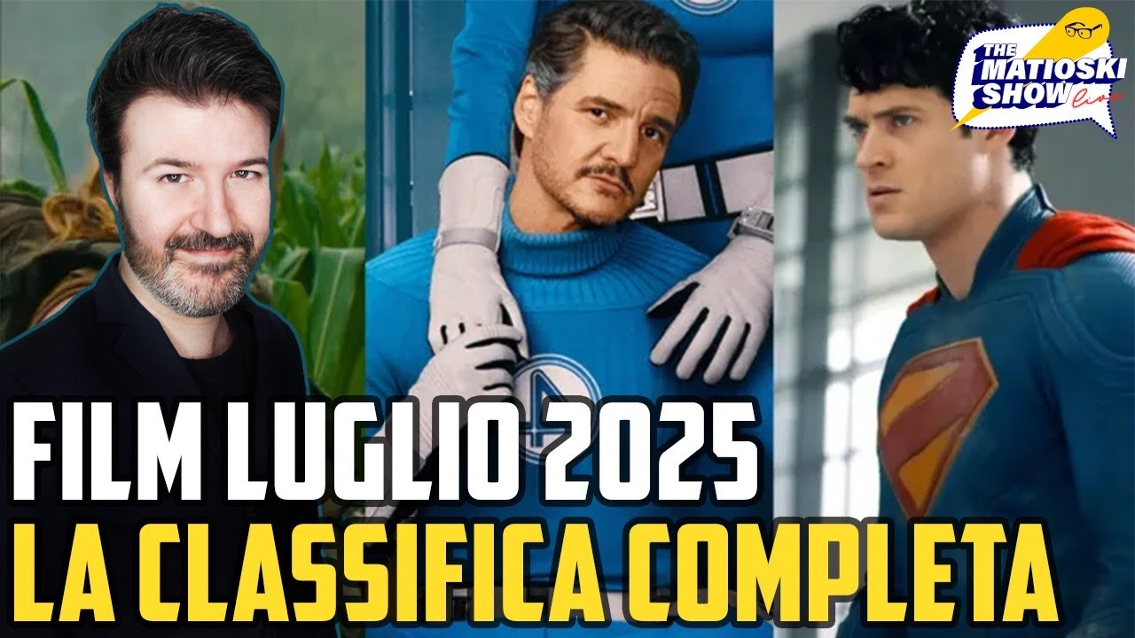 La Classifica Di Tutti I Film Che Ho Visto A Luglio 2025! Dal Peggiore Al Migliore! - Matioski Clip