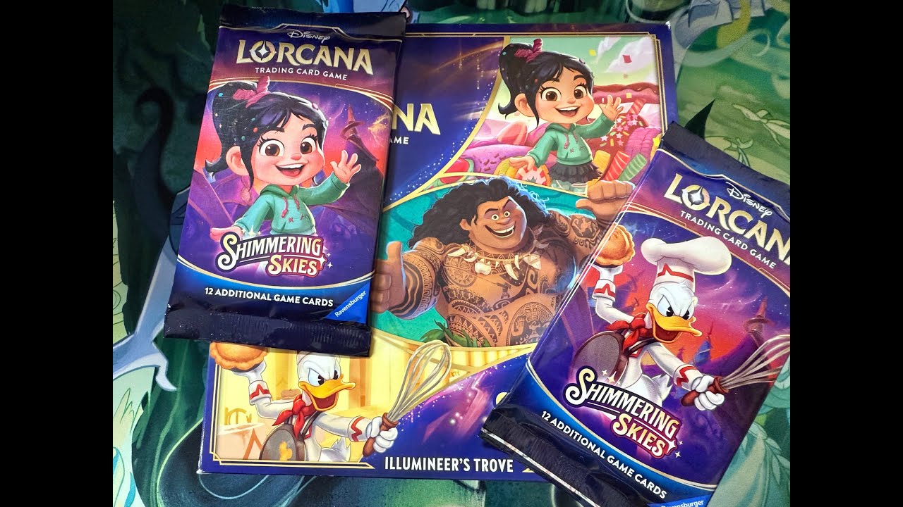 Lorcana Trove Tuesday's #7 Shimmering Skies, All Reprints Revealed!!!