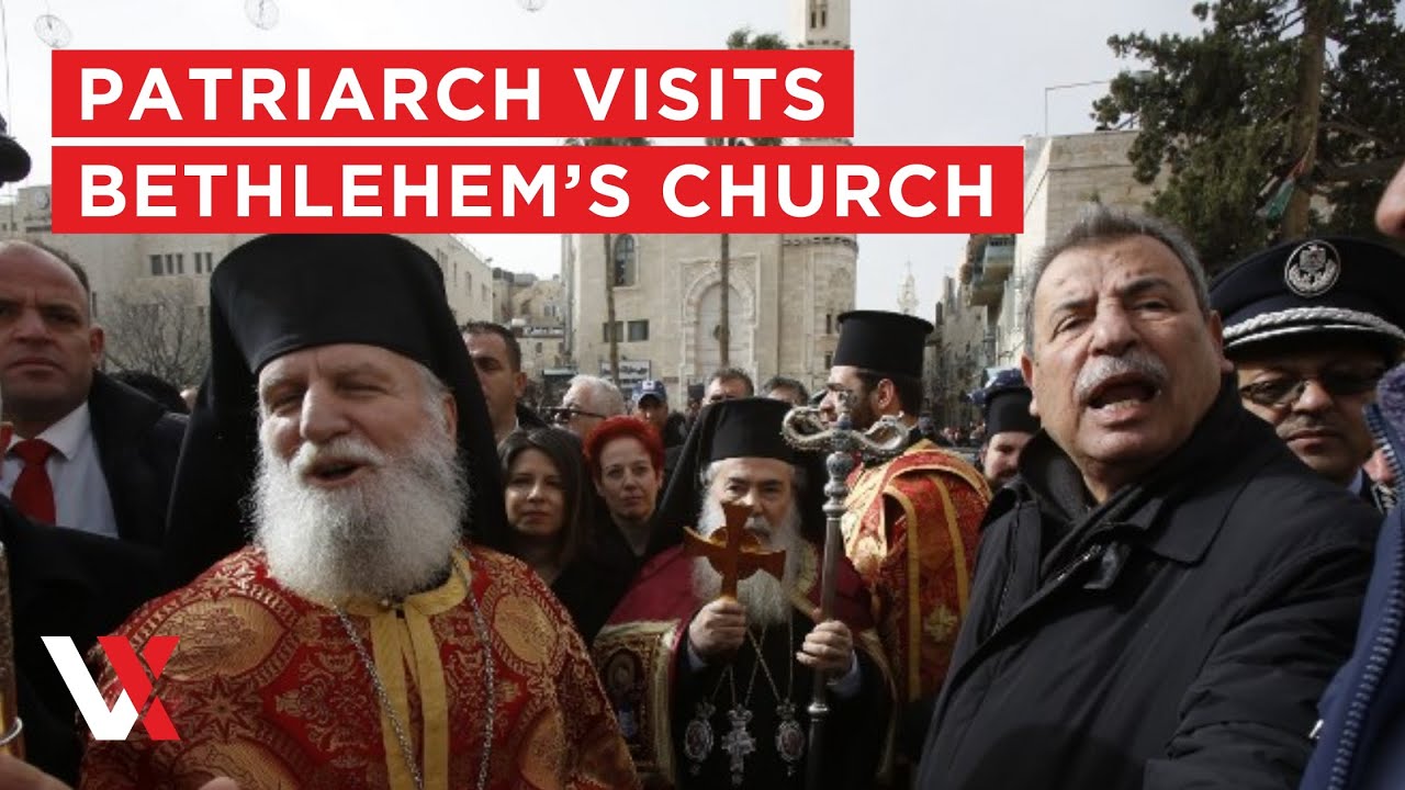 LIVE | Greek Orthodox Patriarch Theophilos III visits Church of the Nativity for Christmas  | VERTEX