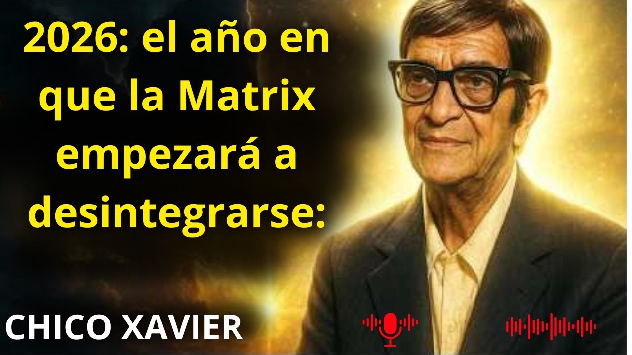 No cruces al 2026 sin saber esto: Se acerca el colapso espiritual...¿Estás listo? — CHICO XAVIER