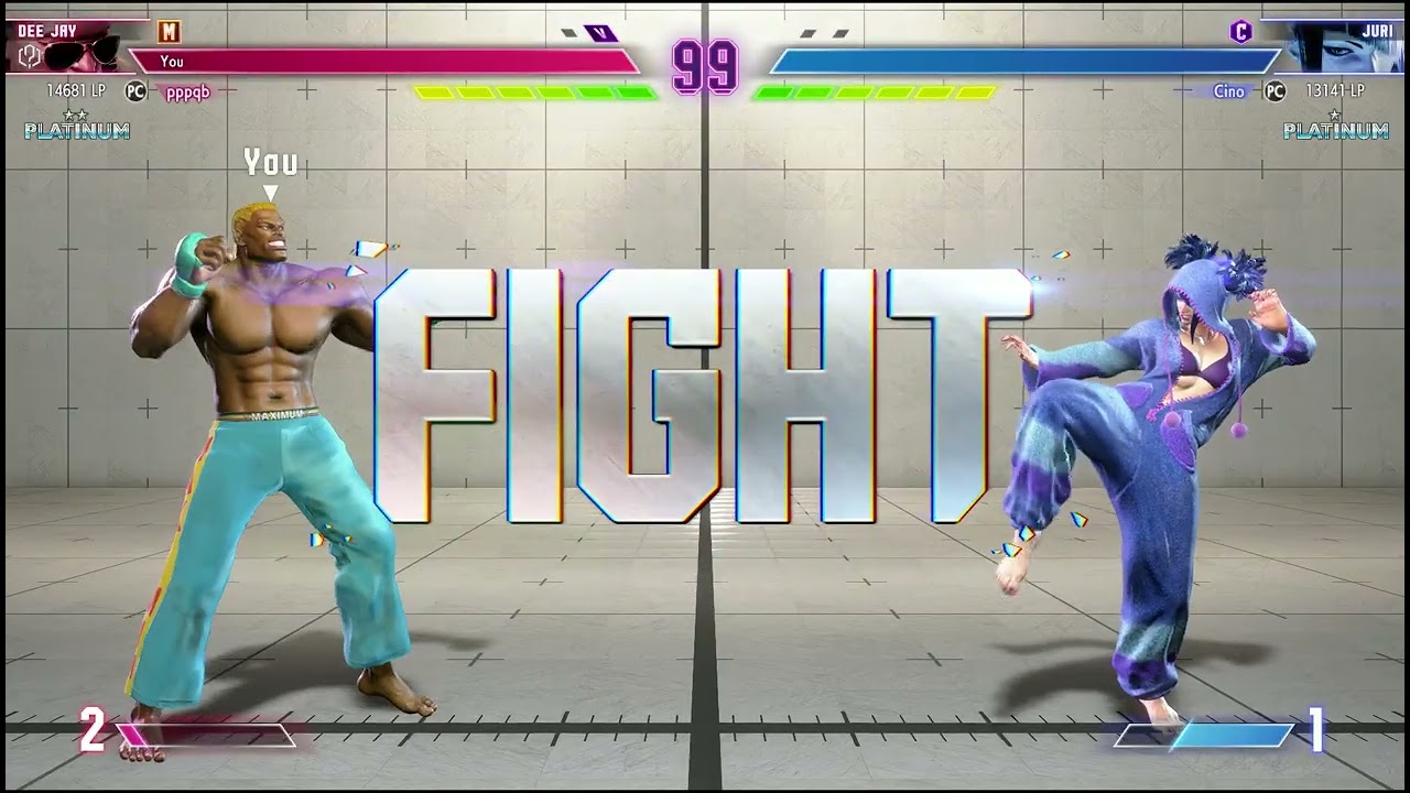 SF6 (M) Dee Jay vs (C) Juri 3-Feb-2026 - Platinum Ranked Match