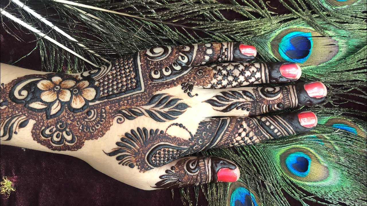 Latest 2021 Back Hand Mehndi Design By Ifrah || Ifrah’s Mehndi Design
