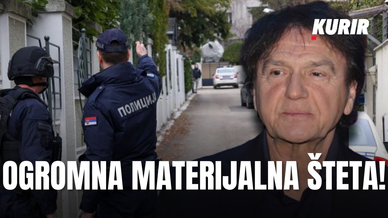 Bačena bomba na kuću Zdravka Čolića na Dedinju