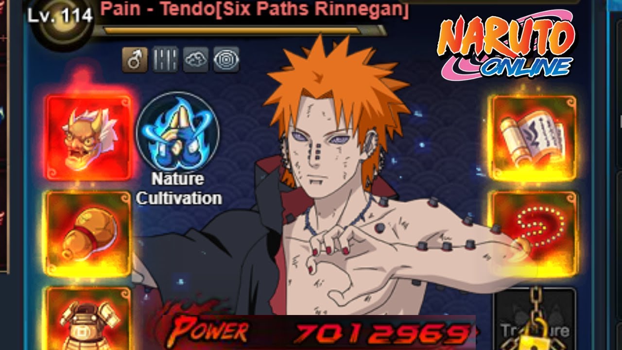 Naruto Online - Pain [Six Path Rinnegan] BT in 2024