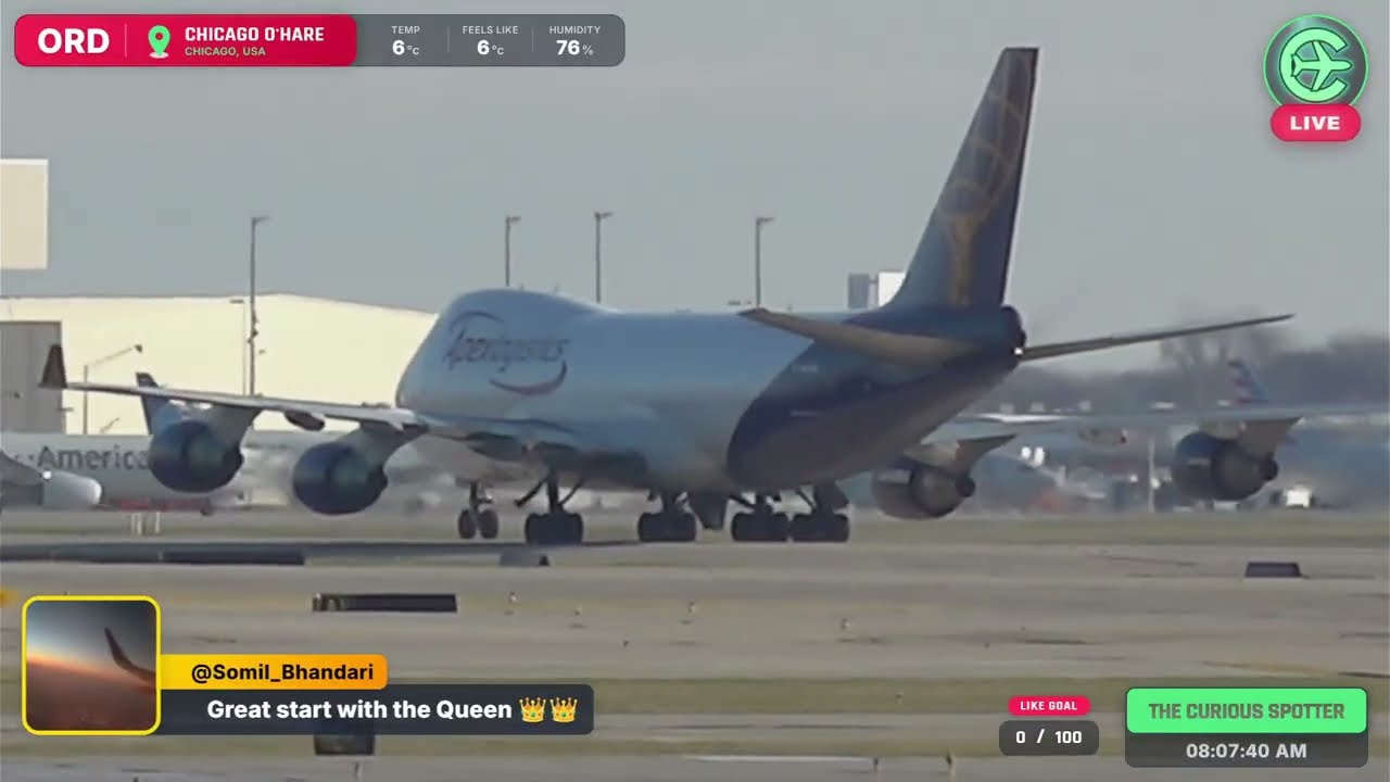 🔴 LIVE: Plane Spotting at Chicago O&rsquo;Hare Airport ✈️