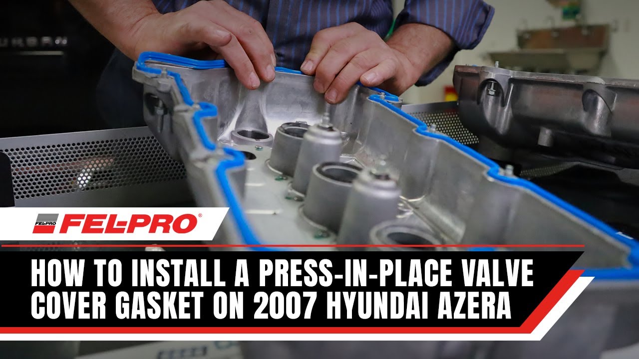 How to Install a Press-in-Place Valve Cover Gasket on 2007 Hyundai Azera | Fel-Pro Gaskets