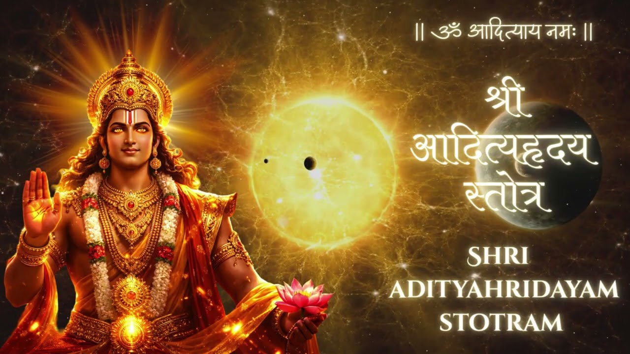 🙏🌞 श्री आदित्य हृदय स्तोत्र - प्राचीन चमत्कारी आदित्य हृदय स्तोत्र 🌞🙏  #आदित्यहृदयस्तोत्र  #सूर्यदेव