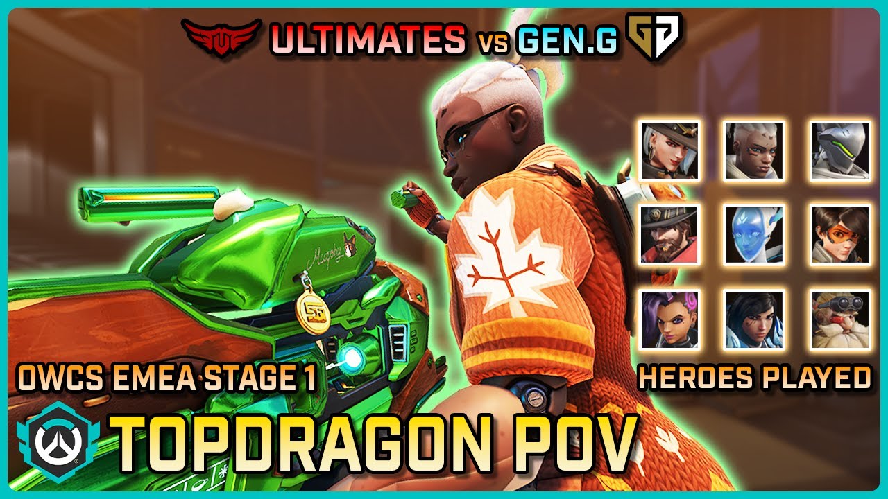 [ TOPDRAGON ] The Ultimates vs Gen.G | Round Robin | OWCS EMEA Stage 1