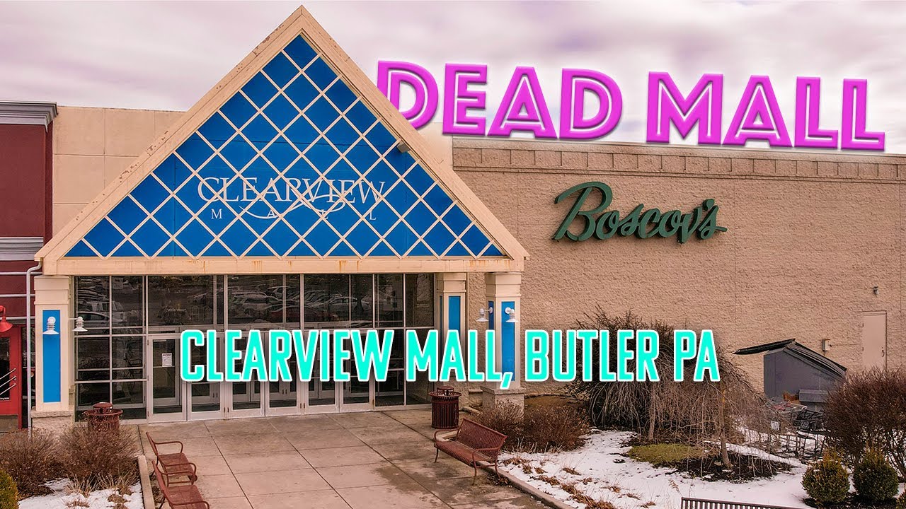 Dead Mall: Clearview Mall - Butler, PA - Vintage 80s at it’s Finest!