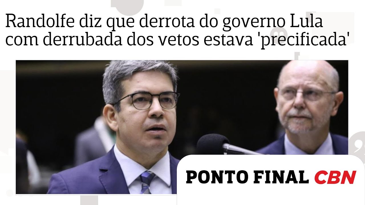 Randolfe diz que derrota do governo com derrubada dos vetos de Lula estava 'precificada'