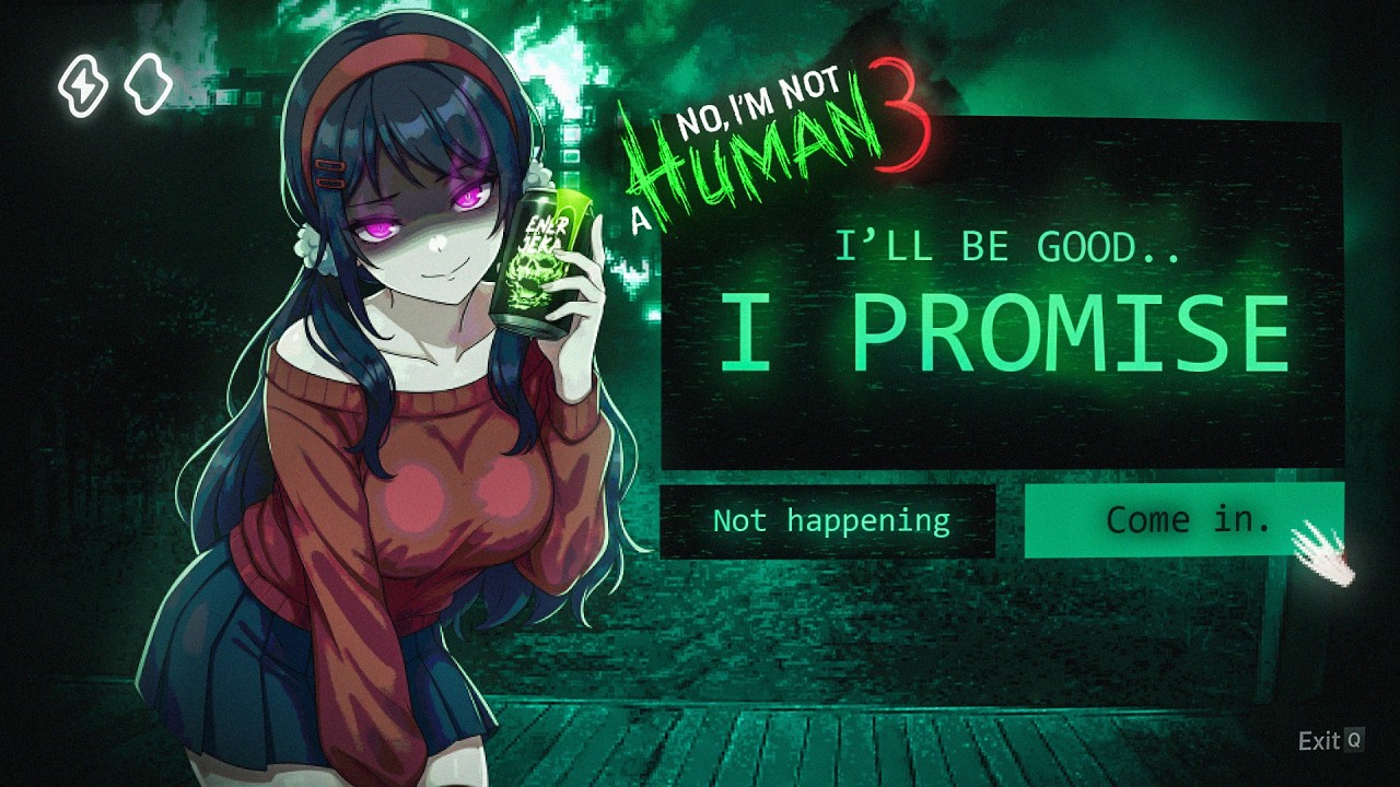 No, I'm Not a Human (Anime Version 3) - BAD ENDING - MONTAGEM BATCHI (ULTRA SLOWED)