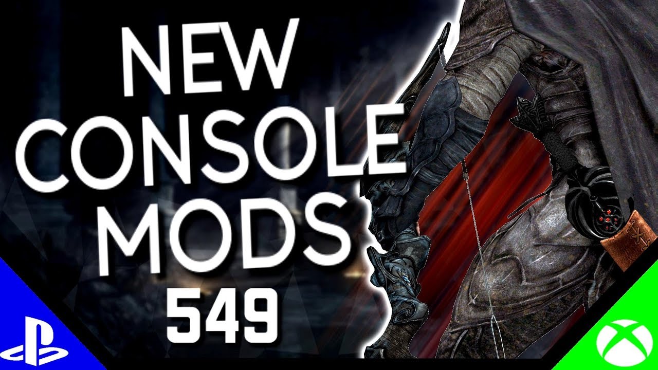 Skyrim Special Edition: ▶️5 BRAND NEW CONSOLE MODS◀️ #549 (PS4/XB1)