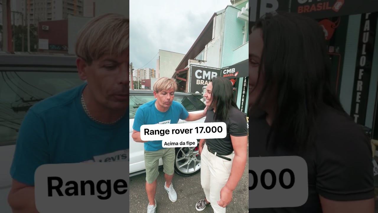 Olha essa range  Rover os comentários é por sua conta ,não vou falar nada #carros#viral