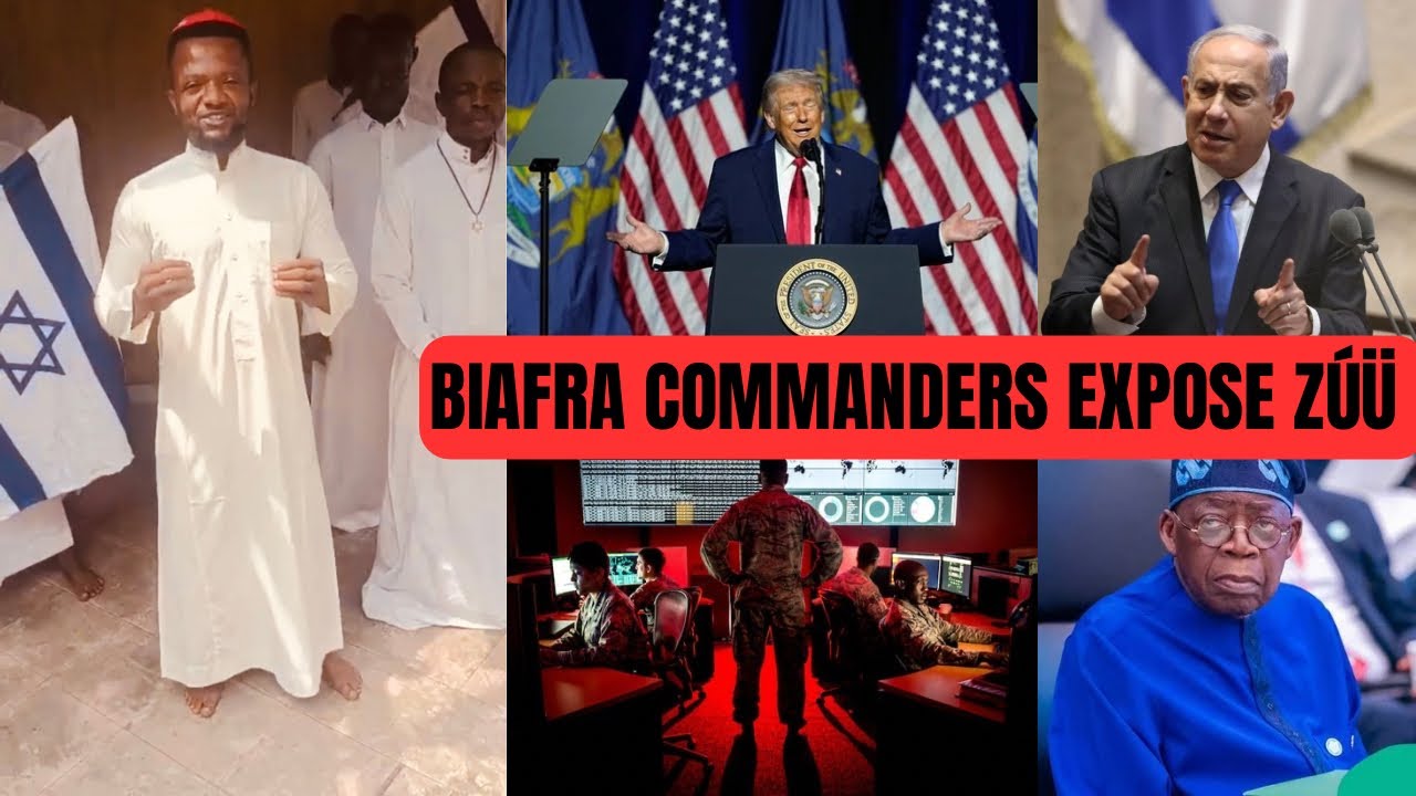 ‼️BIAFRA POWERFUL COMMANDERS SEND OUT DIRECT MESSAGE TO ISREAL P.M AND TRUMP AFTER ÐÊÁTĦ RETURN 